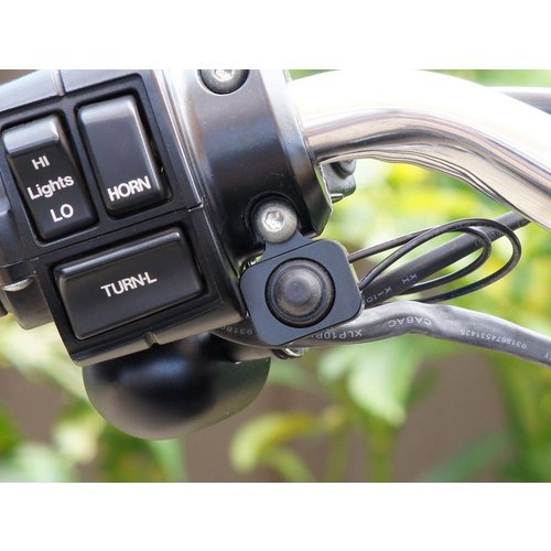 Aluminium CNC Auxiliary Light switch Black