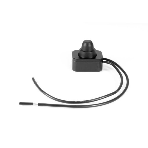 Aluminium CNC Auxiliary Light switch Black