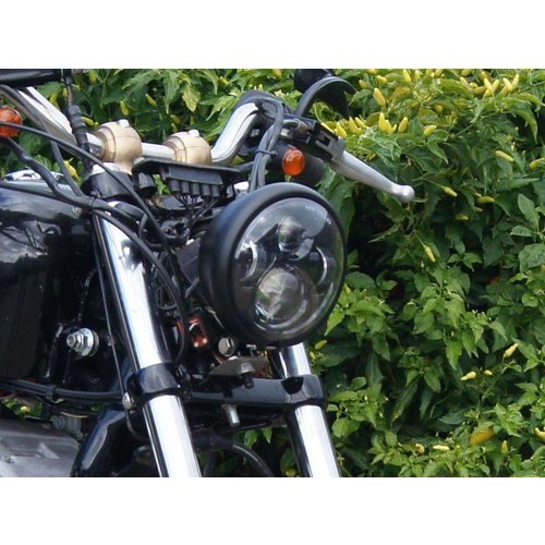 5,75" CREE LED BATES Style Headlight BOTTOM MOUNT