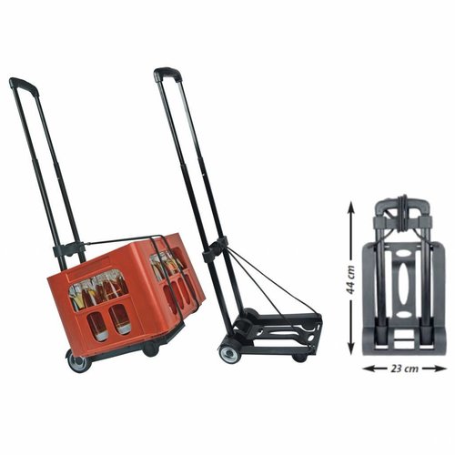 Mannesmann Foldable Trolley 45 kg