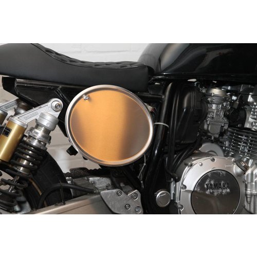 Stalen Handgemaakte Nummerplaat Ovaal