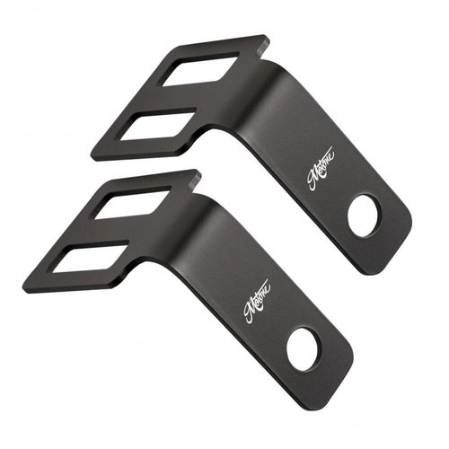 Motone Indicator Brackets Under Seat Mount Black