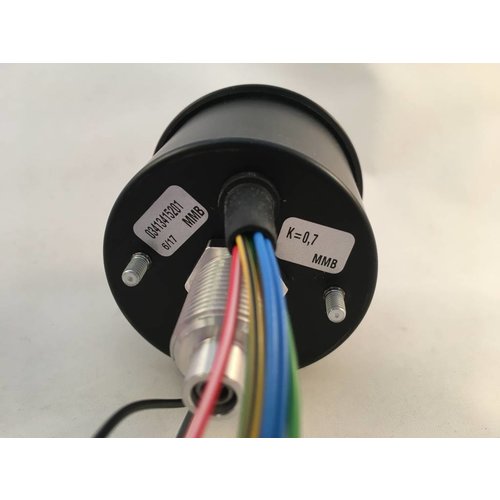 60MM Schwarz Tacho 220 km/h + 4 Funktions