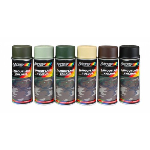 Motip Camouflage Paint 400ML (Different Colors !!)