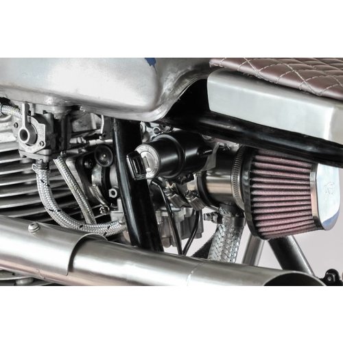 Yamaha SR400 - Contactslothouder Stainless Steel