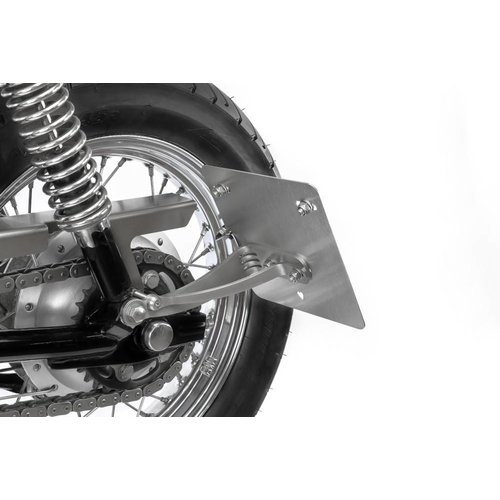 Yamaha SR400 - Seitlicher Kennzeichenhalter ""Pur""