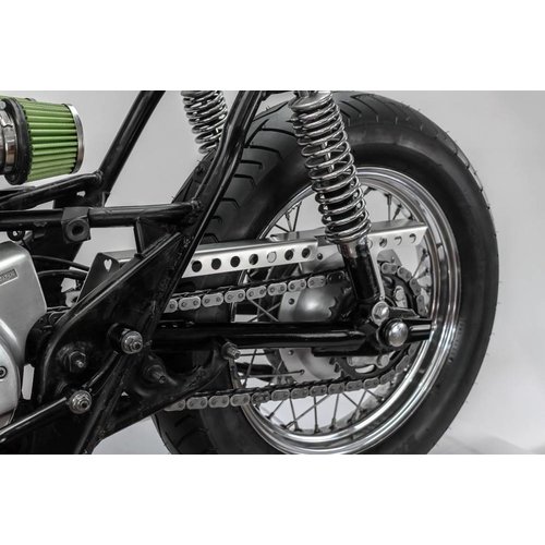 Yamaha XS400 - Carter de chaîne "percé"