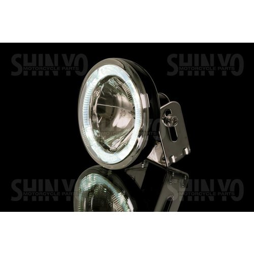 Shin Yo Fernscheinwerfer rund, mit LED-Standlichtring