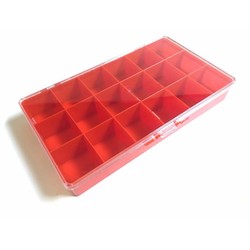 18 Vaks Sorteerdoos 27x15x3.8Cm