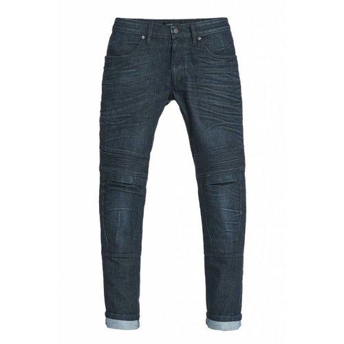 Pando Moto Karl Navy protective fabric  Motorbroek