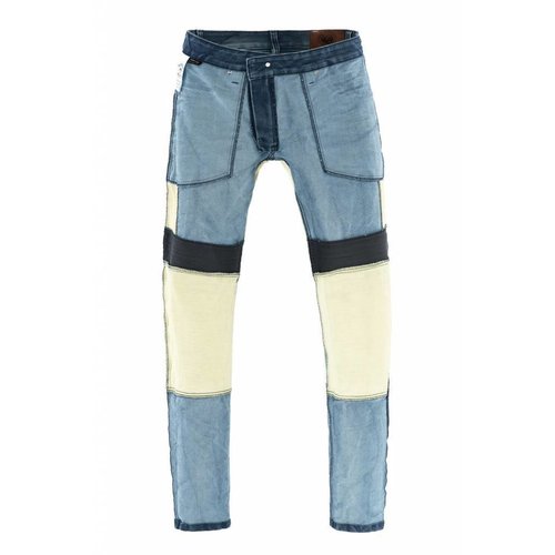 Pando Moto Karl Navy Schutzstoff Motorradhose