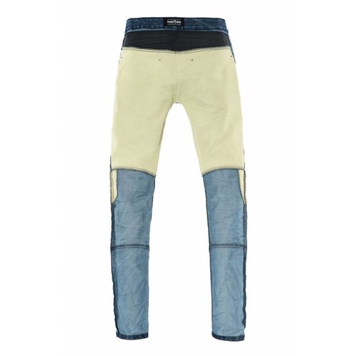 Pando Moto Karl Navy protective fabric Motorcycle pants