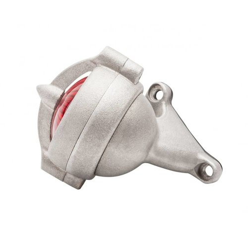 Motone Bel Air Tail Light + Fender Mount Kit - Shot Blast