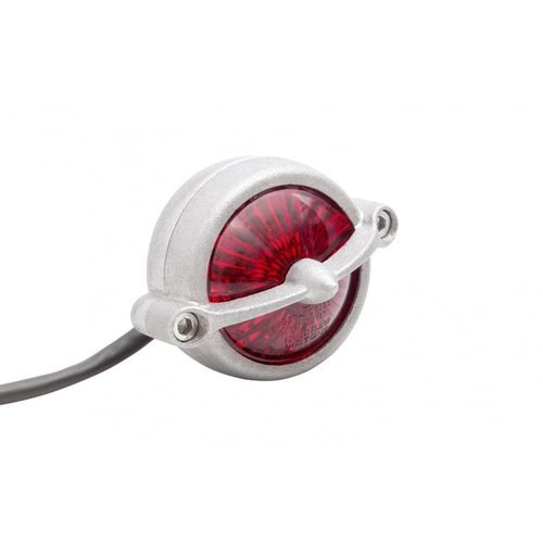 Motone Bel Air Tail Light + Fender Mount Kit - Shot Blast