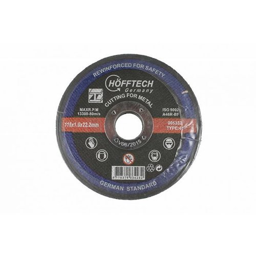 Doorslijpschijf Metaal Ìü115 X 1.0 X 22.2 mm