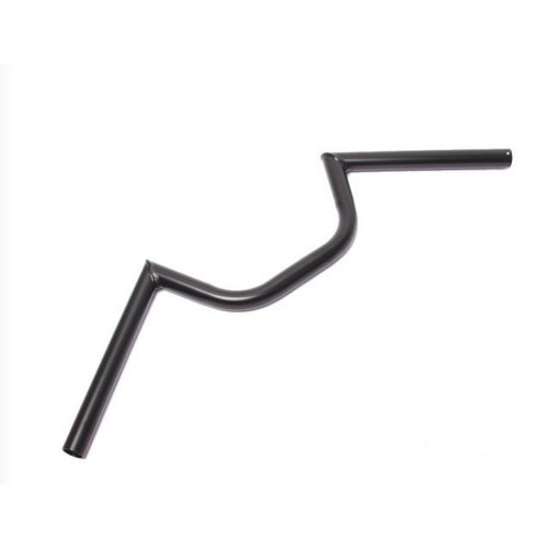 MCU Guidon Medium "M" noir Café Racer 7/8" - 22mm