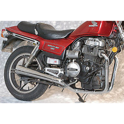 Honda CX 500 2-in-1 uitlaatsysteem Megaphone