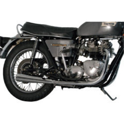 Triumph 650 2-in-2 uitlaatsysteem