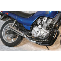 Honda CB 750 F/K Système d'échappement Megaphone 4-en-1 noir/chrome