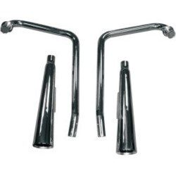 Kawasaki KZ 400/440 2-in-2 uitlaatsysteem Megaphone