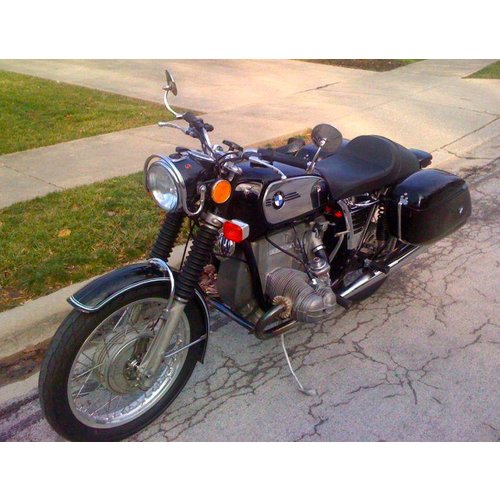 Halcyon 830 Klassieke Bar End Spiegel Rond RVS