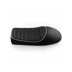 Tuck N' Roll Cafe Racer Seat Black & White