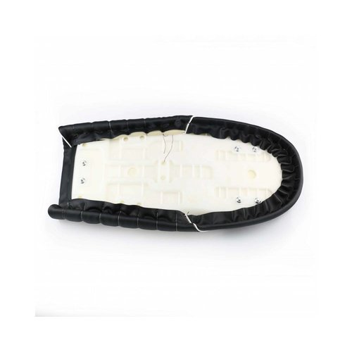 Brat Seat Black white piping