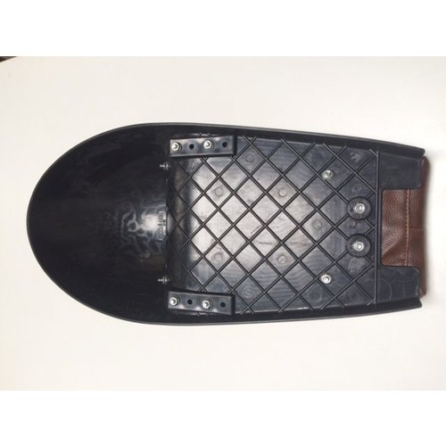 Cafe Racer Classic Sitzbank Braun Thin Padding