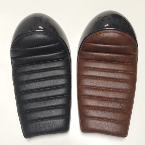 Cafe Racer Classic Sitzbank Braun Thin Padding