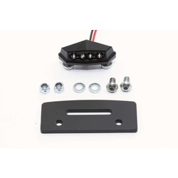 Retaining plate With LED license plate light