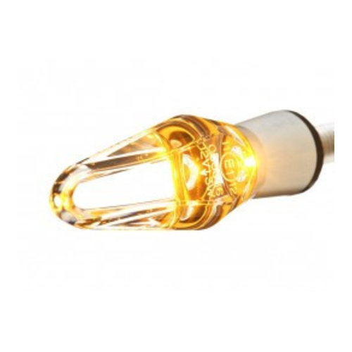 Motogadget Anschraubbarer Blinker M-Blaze Ice Silber eloxiert