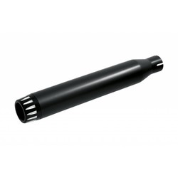 Highway Hawk Rage Muffler Black with Endcap