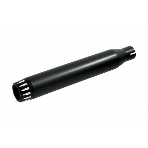 Highway Hawk Highway Hawk Rage Muffler Black with Endcap