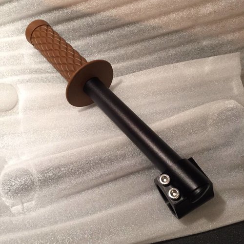 22 MM Schwarz Clipons CNC (Viele Größen)