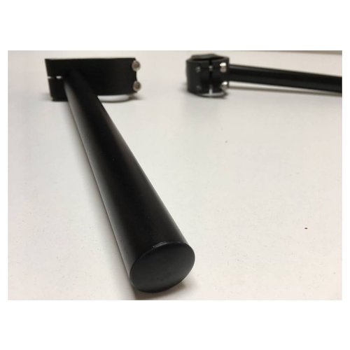 22MM Zwarte Clipons CNC (Veel Maten)