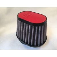 54MM Oval Filter Leder Top  (select color)