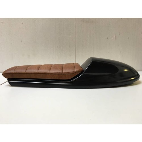 C.Racer Cafe Racer "Future" Seat Tuck 'N Roll Brown Type 1