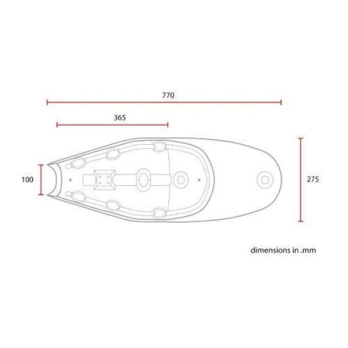 C.Racer Sportster Tracker Seat Tuck 'N Roll 59