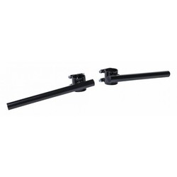 Black Universal 37mm x 22MM Clip on handlebars