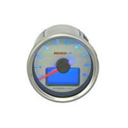 D55 GP-stijl toerenteller / thermometer (max. 9000 toeren per minuut wit)