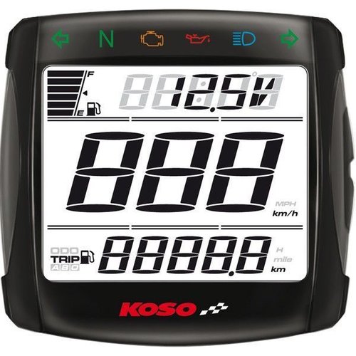 KOSO Compte-tours XR-S 01 Cockpit ABE