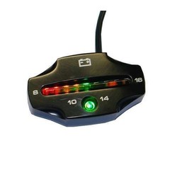 CNC Voltmeter - schwarz