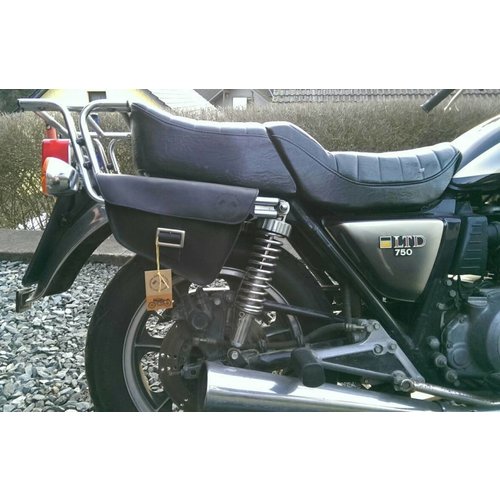 Motard Germany Satteltasche / Scrambler Tasche Schwarz