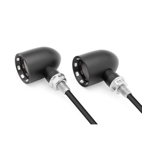 DERBY Black + Contrast CNC gefreesde Classic Mini LED-indicatoren