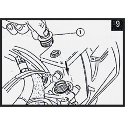 Hagon Yamaha SRX 400 85-89 Voorvork Veren Set