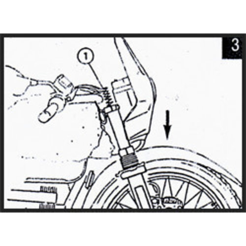 Hagon Yamaha XT660R (Enduro) 04> Voorvork Veren Set