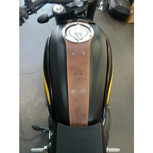 Motard Germany Ducati Scrambler Tankstrap mit Tasche (wählen Sie die Farbe)