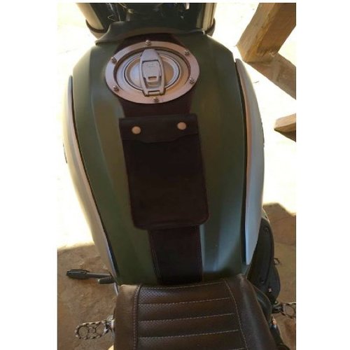 Motard Germany Ducati Scrambler Tankstrap mit Tasche (wählen Sie die Farbe)