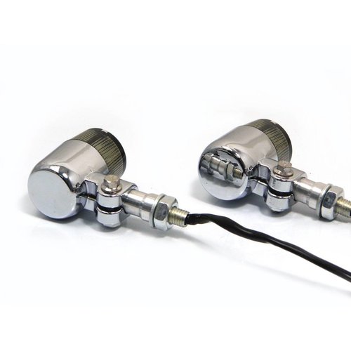 Chrome Classic Barrel Led Blinker