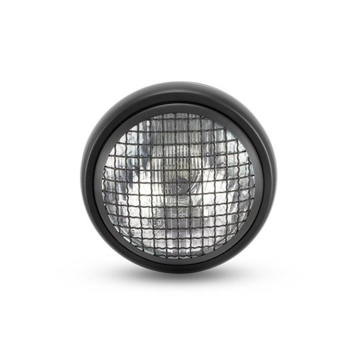 6" Mesh Scheinwerfer Scrambler Schwarz